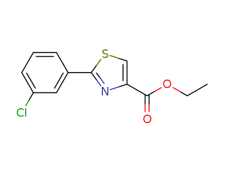 2-(3-Chlorophenyl)-thiazole-4-carboxylic acid ethyl ester