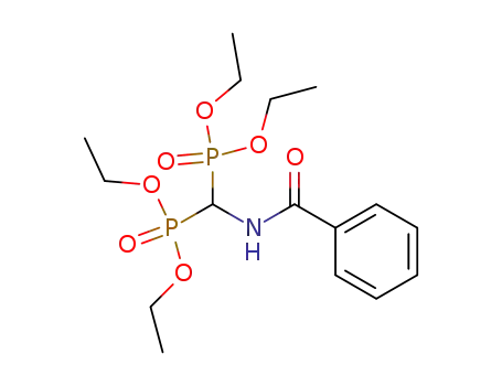 tetraethyl (N-benzoylaminomethyl)bisphosphonate