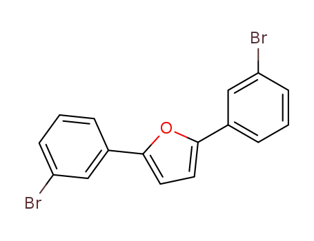 Furan, 2,5-bis(3-bromophenyl)-