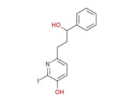 6-(3-hydroxy-3-phenylpropyl)-2-iodopyridin-3-ol