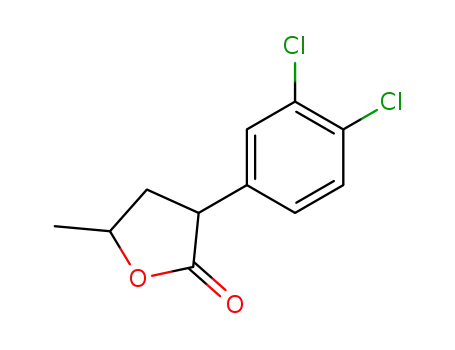 3-(3,4-dichlorophenyl)-5-methyltetrahydrofuran-2-one