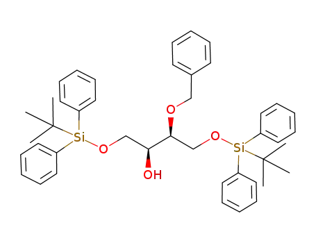 (2S,3S)-(+)-3-benzyloxy-1,4-bis(tert-butyl-diphenyl-silyloxy)butan-2-ol