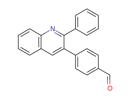 Benzaldehyde, 4-(2-phenyl-3-quinolinyl)-