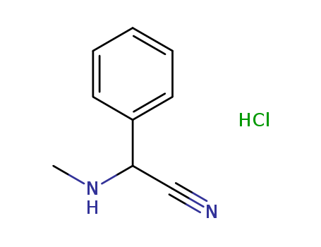 2-(Methylamino)-2-phenylacetonitrile hydrochloride
