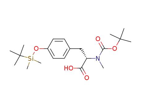L-Tyrosine,
N-[(1,1-dimethylethoxy)carbonyl]-O-[(1,1-dimethylethyl)dimethylsilyl]-N-
methyl-