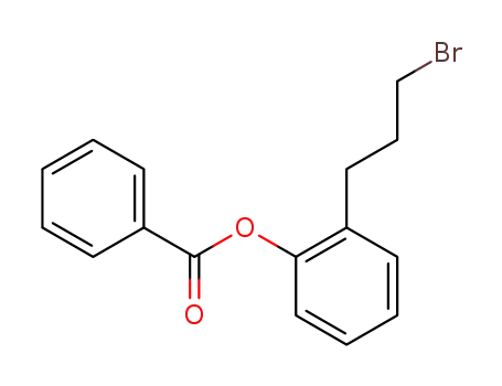 Molecular Structure of 686289-95-2 (Phenol, 2-(3-bromopropoxy)-, benzoate)
