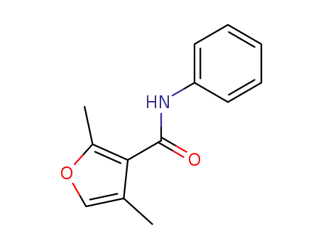 Molecular Structure of 28730-18-9 (3-Furancarboxamide, 2,4-dimethyl-N-phenyl-)