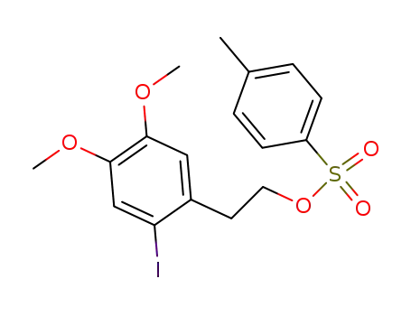2-(2-iodo-4,5-dimethoxyphenyl)ethyl p-toluenesulfonate