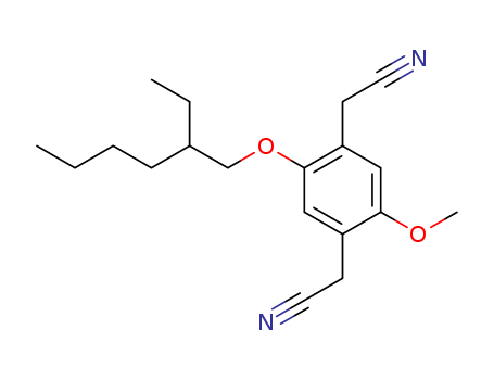 1,4-Benzenediacetonitrile,2-[(2-ethylhexyl)oxy]-5-methoxy-