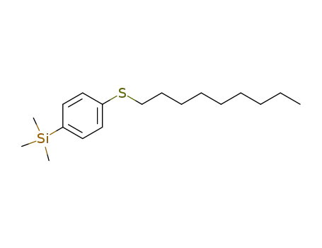 Silane, trimethyl[4-(nonylthio)phenyl]-