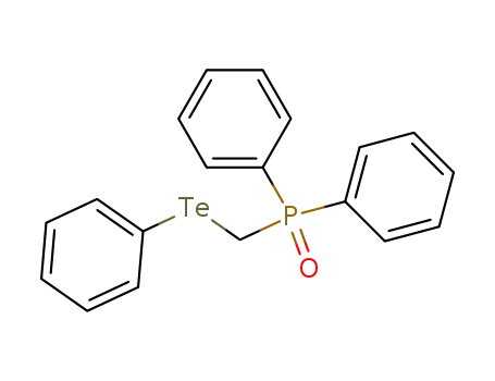 Phosphine oxide, diphenyl[(phenyltelluro)methyl]-