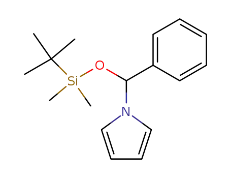 1-[(<i>tert</i>-butyl-dimethyl-silanyloxy)-phenyl-methyl]-1<i>H</i>-pyrrole