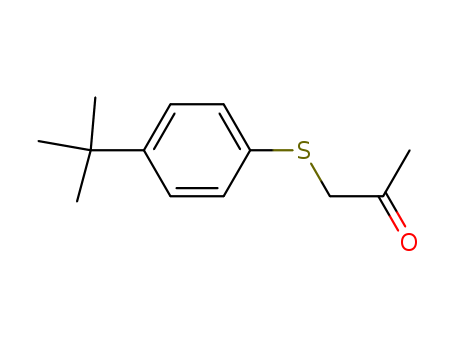 2-Propanone,1-[[4-(1,1-dimethylethyl)phenyl]thio]- cas  15084-80-7