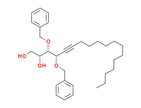 (2R,3R,4S)-3,4-dibenzyloxy-5-octadecyn-1,2,3,4-tetrol