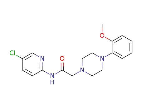 <i>N</i>-(5-chloro-pyridin-2-yl)-2-[4-(2-methoxy-phenyl)-piperazin-1-yl]-acetamide