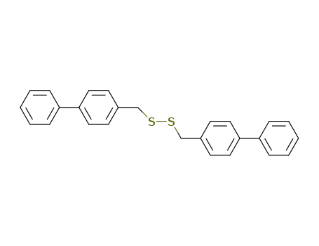Molecular Structure of 1374294-36-6 (1,2-bis([1,1′-biphenyl]-4-ylmethyl)disulfane)
