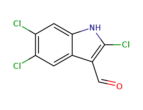 2,5,6-trichloro-1H-indole-3-carbaldehyde