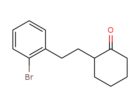 Cyclohexanone, 2-[2-(2-bromophenyl)ethyl]-