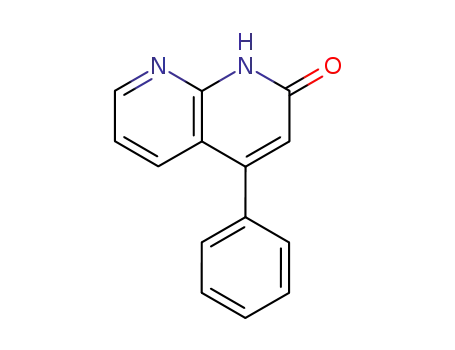 1,8-Naphthyridin-2(1H)-one, 4-phenyl-