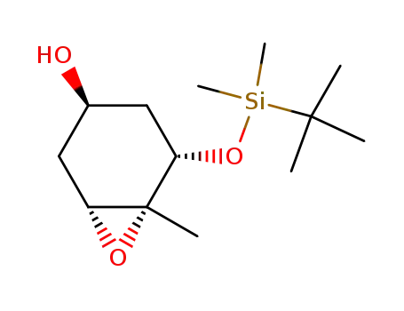 7-Oxabicyclo[4.1.0]heptan-3-ol,
5-[[(1,1-dimethylethyl)dimethylsilyl]oxy]-6-methyl-, (1R,3R,5S,6R)-