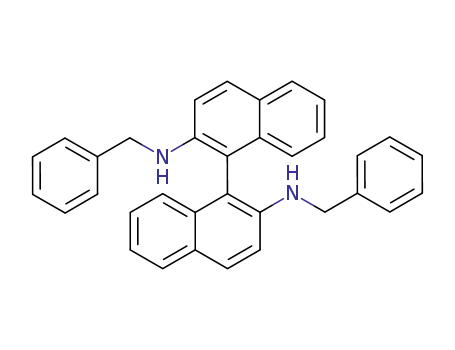 Molecular Structure of 96948-51-5 (R-N, N’-dibenzyl-1,1'-binaphthyldiamine)