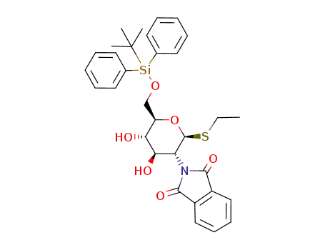 ethyl 6-O-tert-butyldiphenylsilyl-2-deoxy-2-phthalimido-1-thio-β-glucopyranoside