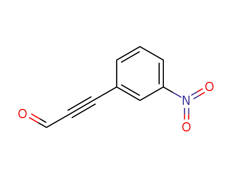 Molecular Structure of 1220194-24-0 (3-(3-nitrophenyl)propiolaldehyde)