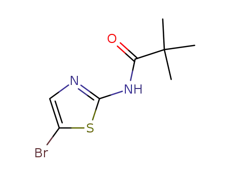 프로판아미드, N-(5-브로모-2-티아졸릴)-2,2-디메틸-