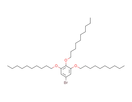 Molecular Structure of 695816-76-3 (5-bromo-1,2,3-tris(decyloxy)benzene)