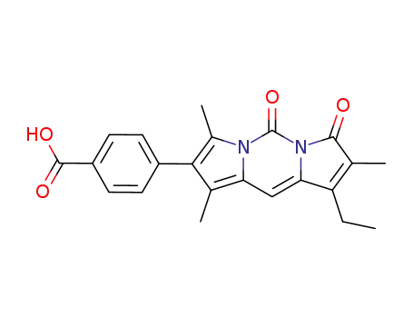 8-(4-carboxyphenyl)-1-ethyl-2,7,9-trimethyl-3H,5H-dipyrrolo[1,2-c:2',1'-f]pyrimidine-3,5-dione