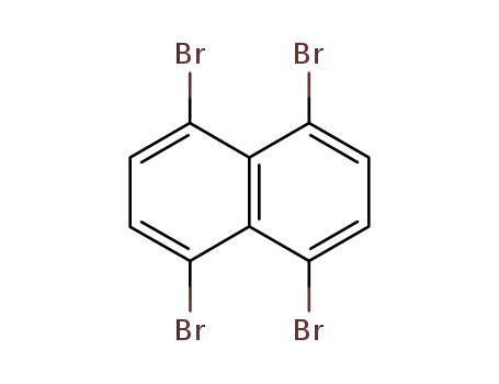 Molecular Structure of 6596-45-8 (Naphthalene, 1,4,5,8-tetrabromo-)