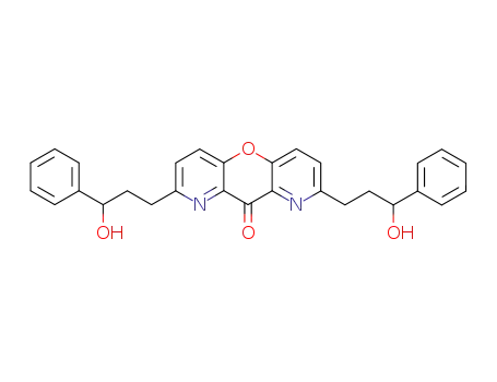 2,7-bis-(3-hydroxy-3-phenyl-propyl)-10-oxa-1,8-diaza-anthracen-9-one