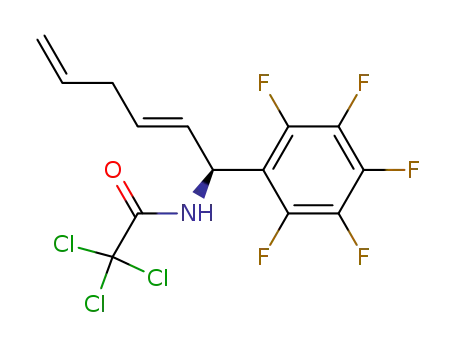 Acetamide,
2,2,2-trichloro-N-[(1S,2E)-1-(pentafluorophenyl)-2,5-hexadienyl]-