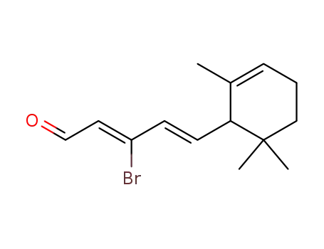 3-bromo-5-(2',6',6'-trimethylcyclohex-2'-en-1'-yl)penta-2,4-dienal