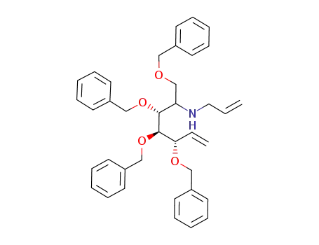 Allyl-((2R,3R,4S)-2,3,4-tris-benzyloxy-1-benzyloxymethyl-hex-5-enyl)-amine