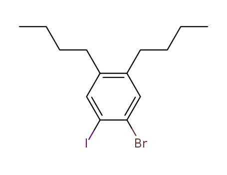 1-bromo-2-iodo-4,5-dibutylbenzene
