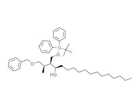 (2R,3S,4R)-1-Benzyloxy-3-(tert-butyl-diphenyl-silanyloxymethyl)-2-methyl-heptadecan-4-ol