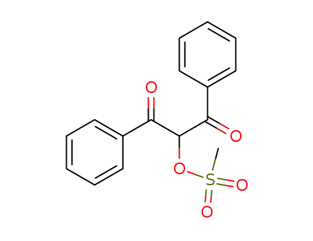 1,3-Propanedione, 2-[(methylsulfonyl)oxy]-1,3-diphenyl-