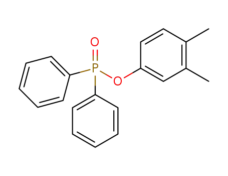 Molecular Structure of 1329040-45-0 ((3,4-dimethylphenoxy)diphenylphosphinoxide)