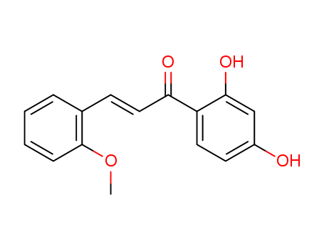 2-Propen-1-one,1-(2,4-dihydroxyphenyl)-3-(2-methoxyphenyl)-, (2E)-