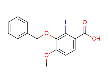 3-benzyloxy-2-iodo-4-methoxybenzoic acid
