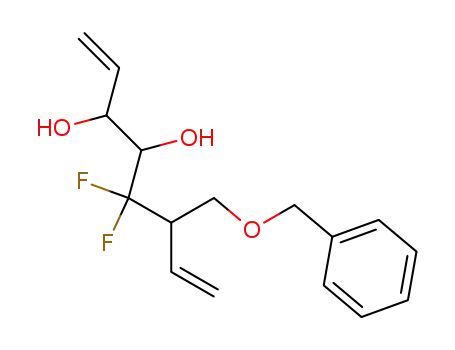 1,7-Octadiene-3,4-diol, 5,5-difluoro-6-[(phenylmethoxy)methyl]-