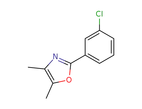 Oxazole, 2-(3-chlorophenyl)-4,5-dimethyl-