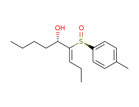(-)-(5S,S<sub>S</sub>)-(3Z)-4-(p-tolylsulfinyl)non-3-en-5-ol