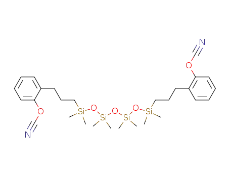 1,7-bis(3'-(2-cyanatophenyl)propyl)-1,1,3,3,5,5,7,7-octamethyltetrasiloxane