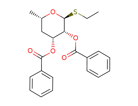 ethyl 2,3-di-O-benzoyl-4,6-dideoxy-1-thio-α-L-lyxo-hexopyranoside