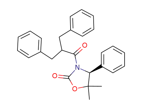 2-Oxazolidinone,
5,5-dimethyl-3-[1-oxo-3-phenyl-2-(phenylmethyl)propyl]-4-phenyl-, (4S)-