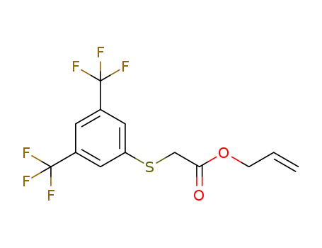 allyl 2-((3,5-bis(trifluoromethyl)phenyl)thio)acetate