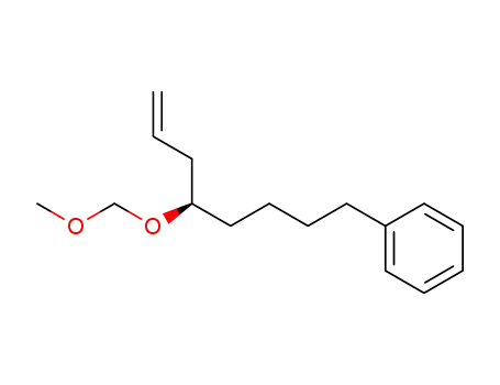 Molecular Structure of 821785-91-5 (Benzene, [(5R)-5-(methoxymethoxy)-7-octenyl]-)