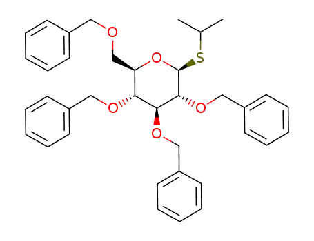 1-isopropyl 2,3,4,6-tetra-O-benzyl-1-thio-β-D-glucopyranoside